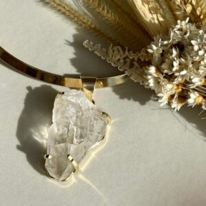 Pingente Garra Quartzo Cristal